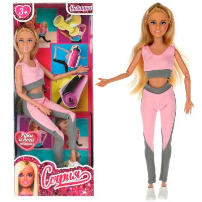 Кукла София 29 см Спорт Карапуз 66001S-1-S-BB